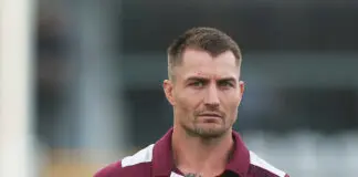 WOLLONGONG, AUSTRALIA - APRIL 10: Interim head coach Kieran Foran walks on the pitch ahead of the round six NRL match between St George Illawarra Dragons and Manly Sea Eagles at WIN Stadium, on April 10, 2026, in Wollongong, Australia. (Photo by Mark Metcalfe/Getty Images)