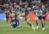 The miraculous 12 month turnaround for Tallyn Da Silva SYDNEY, AUSTRALIA - APRIL 19: Tallyn Da Silva of the Eels makes a run to score a try during the round seven NRL match between Parramatta Eels and Canterbury Bulldogs at CommBank Stadium, on April 19, 2026, in Sydney, Australia. (Photo by Darrian Traynor/Getty Images)