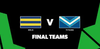 FINAL TEAMS: Eels vs Titans – Round 6, 2026 FINAL TEAMS: Eels vs Titans – Round 6, 2026