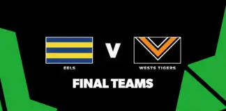 FINAL TEAMS: Eels vs Wests Tigers – Round 5, 2026 FINAL TEAMS: Eels vs Wests Tigers – Round 5, 2026