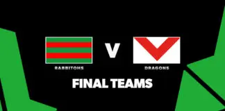 FINAL TEAMS: Rabbitohs vs Dragons – Round 7, 2026 FINAL TEAMS: Rabbitohs vs Dragons – Round 7, 2026