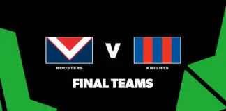 FINAL TEAMS: Roosters vs Knights – Round 7, 2026 FINAL TEAMS: Roosters vs Knights – Round 7, 2026