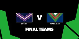 FINAL TEAMS: Storm vs Warriors – Round 6, 2026 FINAL TEAMS: Storm vs Warriors – Round 6, 2026