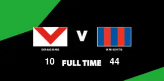 FULL TIME: Dragons vs Knights – Round 10, 2026 LIVE: Dragons vs Knights – Round 10, 2026