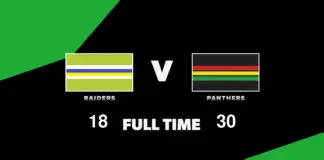 FULL TIME: Raiders vs Panthers – Round 10, 2026 LIVE: Raiders vs Panthers – Round 10, 2026