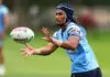 Sua Fa’alogo to miss time after suspected facial fracture Melbourne Storm Training Session