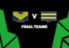 FINAL TEAMS: Cowboys vs Eels – Round 10, 2026