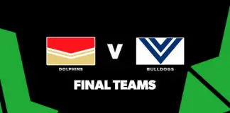 FINAL TEAMS: Dolphins vs Bulldogs – Round 10, 2026 FINAL TEAMS: Dolphins vs Bulldogs – Round 10, 2026