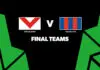FINAL TEAMS: Dragons vs Knights – Round 10, 2026
