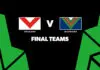 FINAL TEAMS: Dragons vs Warriors – Round 12, 2026 FINAL TEAMS: Dragons vs Warriors – Round 12, 2026
