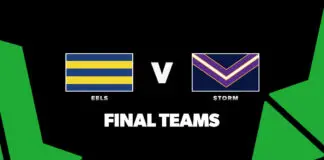 FINAL TEAMS: Eels vs Storm – Round 11, 2026 FINAL TEAMS: Eels vs Storm – Round 11, 2026