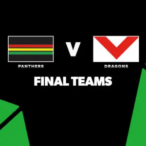 FINAL TEAMS: Panthers vs Dragons – Round 11, 2026