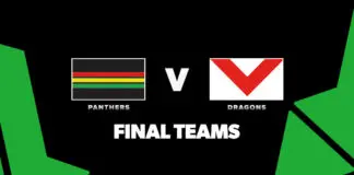 FINAL TEAMS: Panthers vs Dragons – Round 11, 2026 FINAL TEAMS: Panthers vs Dragons – Round 11, 2026