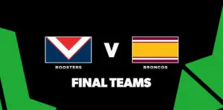 FINAL TEAMS: Roosters vs Broncos – Round 9, 2026 FINAL TEAMS: Roosters vs Broncos – Round 9, 2026