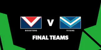 FINAL TEAMS: Roosters vs Titans – Round 10, 2026 FINAL TEAMS: Roosters vs Titans – Round 10, 2026