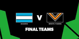 FINAL TEAMS: Sharks vs Wests Tigers – Round 9, 2026 FINAL TEAMS: Sharks vs Wests Tigers – Round 9, 2026