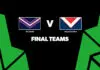 FINAL TEAMS: Storm vs Roosters – Round 13, 2026 FINAL TEAMS: Storm vs Roosters – Round 13, 2026