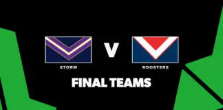 FINAL TEAMS: Storm vs Roosters – Round 13, 2026 FINAL TEAMS: Storm vs Roosters – Round 13, 2026
