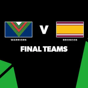 FINAL TEAMS: Warriors vs Broncos – Round 11, 2026
