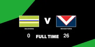 FULL TIME: Raiders vs Roosters – Round 14, 2026 LIVE: Raiders vs Roosters – Round 14, 2026