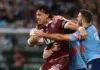 Fa’asuamaleaui emotionally reflects on Game 2 win in honour of his father Men’s State Of Origin – NSW v QLD: Game 2