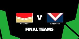 FINAL TEAMS: Dolphins vs Roosters – Round 15, 2026 FINAL TEAMS: Dolphins vs Roosters – Round 15, 2026