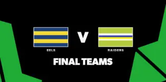 FINAL TEAMS: Eels vs Raiders – Round 15, 2026 FINAL TEAMS: Eels vs Raiders – Round 15, 2026