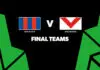 FINAL TEAMS: Knights vs Dragons – Round 16, 2026