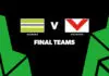 FINAL TEAMS: Raiders vs Dragons – Round 17, 2026