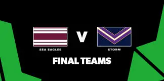 FINAL TEAMS: Sea Eagles vs Storm – Round 17, 2026 FINAL TEAMS: Sea Eagles vs Storm – Round 17, 2026