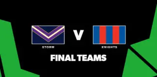 FINAL TEAMS: Storm vs Knights – Round 14, 2026 FINAL TEAMS: Storm vs Knights – Round 14, 2026