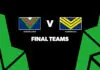 FINAL TEAMS: Warriors vs Cowboys – Round 16, 2026 FINAL TEAMS: Warriors vs Cowboys – Round 16, 2026