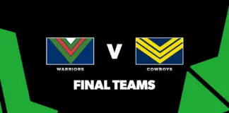 FINAL TEAMS: Warriors vs Cowboys – Round 16, 2026 FINAL TEAMS: Warriors vs Cowboys – Round 16, 2026