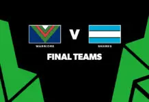 FINAL TEAMS: Warriors vs Sharks – Round 15, 2026 FINAL TEAMS: Warriors vs Sharks – Round 15, 2026