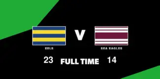 FULL TIME: Eels vs Sea Eagles – Round 18, 2026 LIVE: Eels vs Sea Eagles – Round 18, 2026