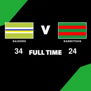 LIVE: Raiders vs Rabbitohs – Round 20, 2026