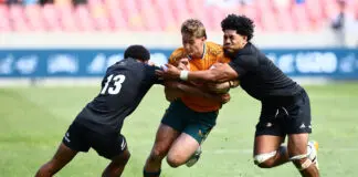 Cronulla Sharks lock in young Rugby Union star U20 Rugby Championship: New Zealand v Australia
