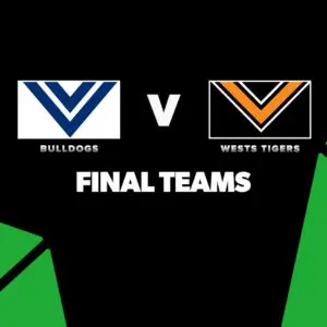 FINAL TEAMS: Bulldogs vs Wests Tigers – Round 20, 2026
