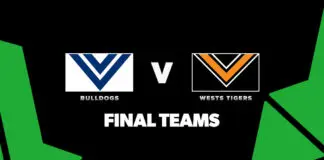 FINAL TEAMS: Bulldogs vs Wests Tigers – Round 20, 2026 FINAL TEAMS: Bulldogs vs Wests Tigers – Round 20, 2026