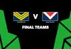 FINAL TEAMS: Cowboys vs Roosters – Round 22, 2026