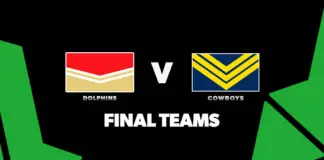 FINAL TEAMS: Dolphins vs Cowboys – Round 20, 2026 FINAL TEAMS: Dolphins vs Cowboys – Round 20, 2026