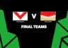 FINAL TEAMS: Dragons vs Dolphins – Round 22, 2026
