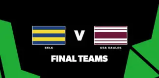 FINAL TEAMS: Eels vs Sea Eagles – Round 18, 2026 FINAL TEAMS: Eels vs Sea Eagles – Round 18, 2026