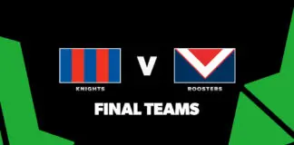 FINAL TEAMS: Knights vs Roosters – Round 21, 2026 FINAL TEAMS: Knights vs Roosters – Round 21, 2026