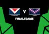 FINAL TEAMS: Roosters vs Storm – Round 20, 2026 FINAL TEAMS: Roosters vs Storm – Round 20, 2026