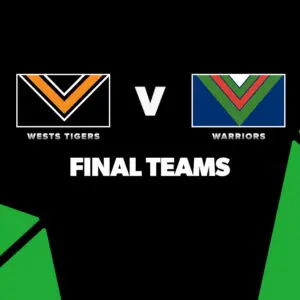 FINAL TEAMS: Wests Tigers vs Warriors – Round 19, 2026