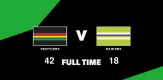 FULL TIME: Panthers vs Raiders – Round 22, 2026 LIVE: Panthers vs Raiders – Round 22, 2026