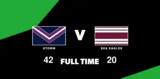 LIVE: Storm vs Sea Eagles – Round 23, 2026