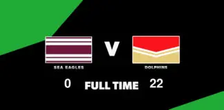 LIVE: Sea Eagles vs Dolphins – Round 24, 2026