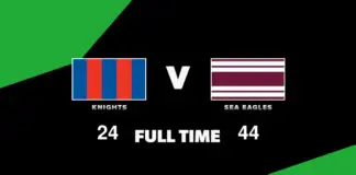 LIVE: Knights vs Sea Eagles – Round 25, 2026